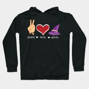 Peace Love Witch Hoodie